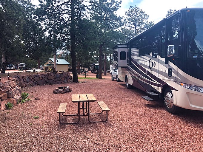 Camping in Colorado Springs CO Mountaindale RV Resort Review RV Camping Family Vacation